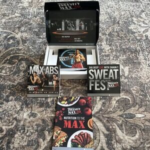 Insanity Max 30 DVD Lot 10 Disc Set Shaun T + Sweat Fest + Max Abs Beachbody